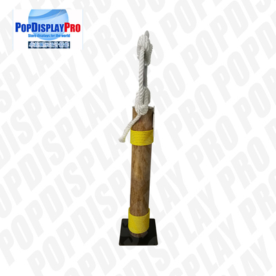 Large Pole Visual Personalized Shelf Display Stand Life Post Full Color Printed With Metal Base for Pacifico Draft Beer