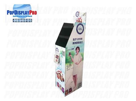 Silk Screen Printed Full Color 3 Tier Merchandising Shelf