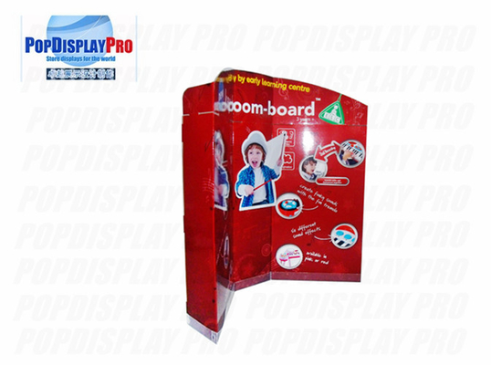 Height 150mm Cardboard POP Displays 4C Full Colors CMYK Printing